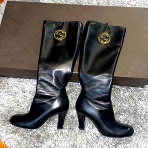 Gucci leather boots